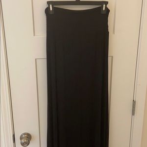 Black Maxi Skirt
